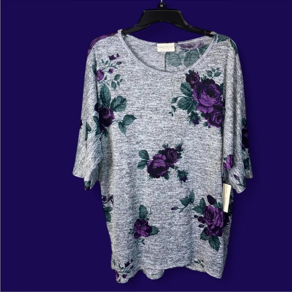 NWT Bobbie Brooks Dolman Sleeves Top 1X